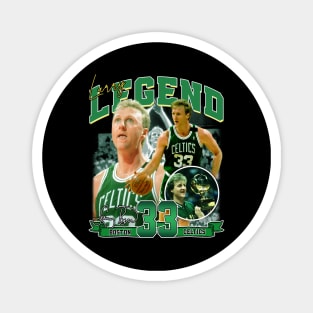 Larry Bird Legend Air Bird Basketball Signature Vintage Retro 80s 90s Bootleg Rap Style Magnet